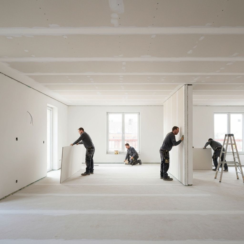 AusbauWerk Kassel – Handwerker beim Innenausbau in Kassel